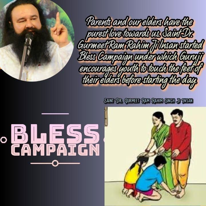 Family Elder Visits by Baba Ram Rahim