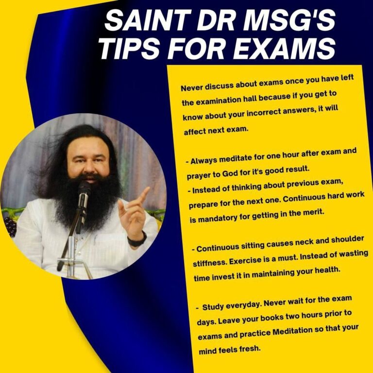 Exam Success Coaching by Baba Ram Rahim