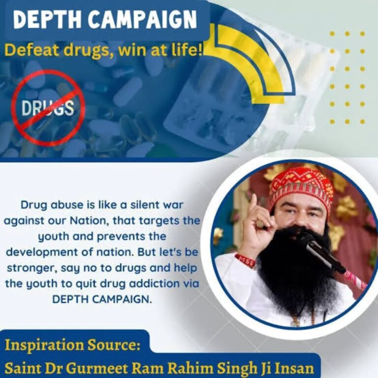 Anti-Drug Addiction Campaign