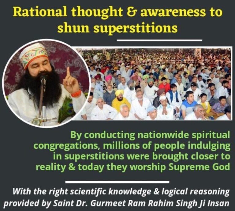 Rational Thinking Over Superstitions